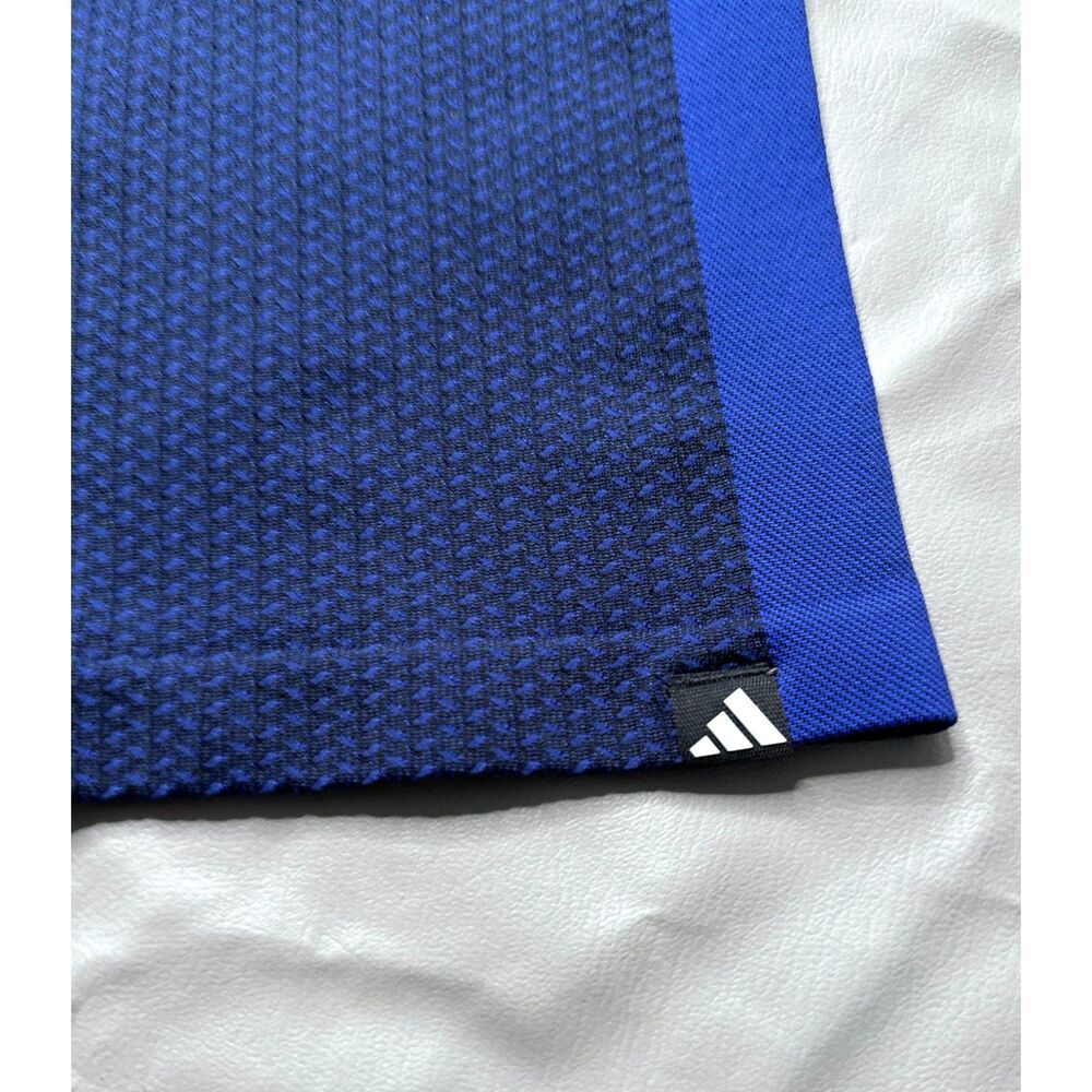 Adidas Women Small Ultimate 365 Tour Prime Knit Sleeveless Lucid Blue Golf shirt - Picture 6 of 9